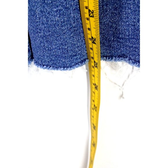 Signature Levi's Strauss Jeans Women Blue Light Washed High Rise Straight 20 W35 - Picture 9 of 10